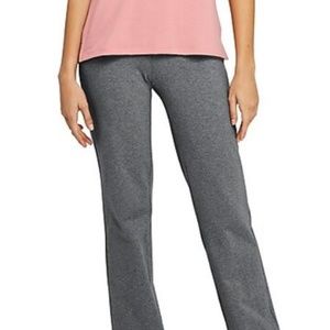 Lands End Grey Starfish Straight Leg knit pant S/P